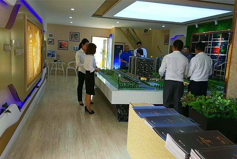 麒龍華府城市展廳設(shè)計(jì)承建 